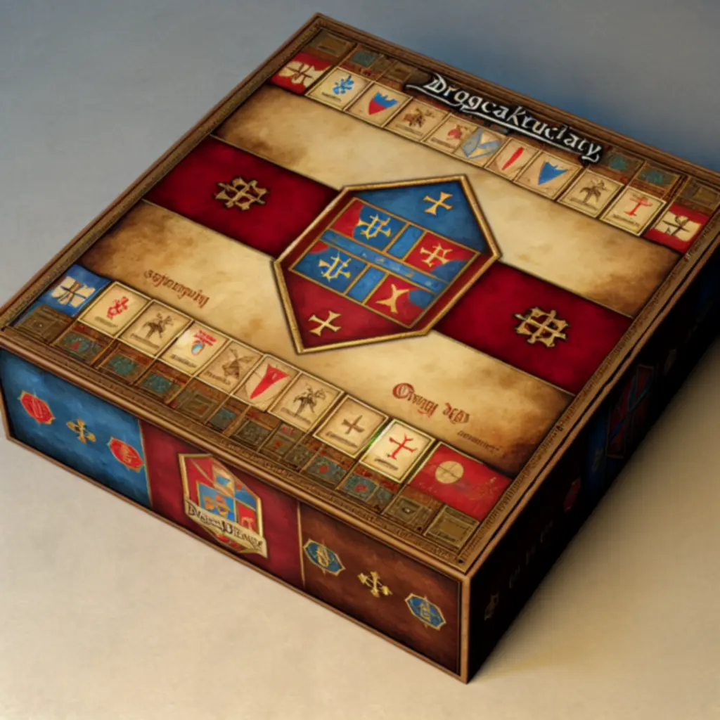 Pudełko gry planszowej Droga Krucjaty